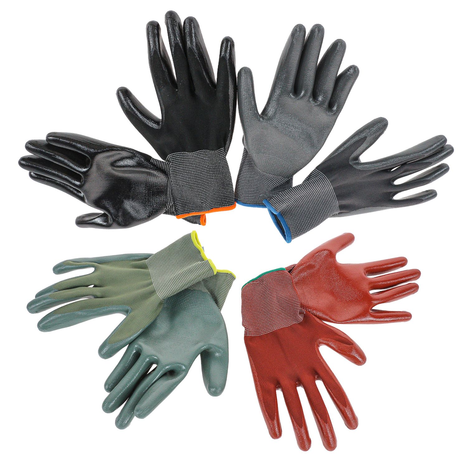 Damen/Herren Gartenhandschuhe "sensitive touch", 2er-Pack