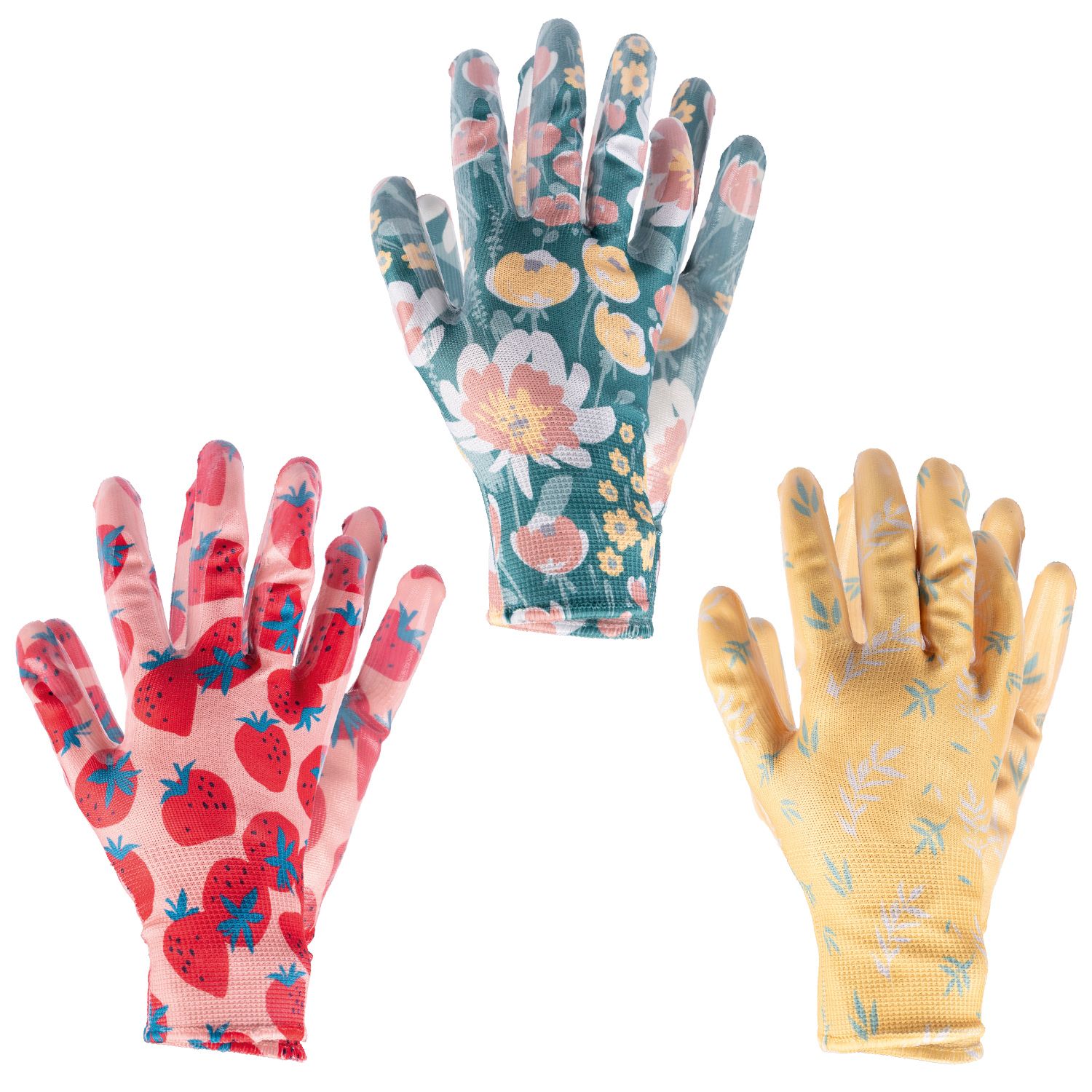 Damen Gartenhandschuhe, 2er-Pack